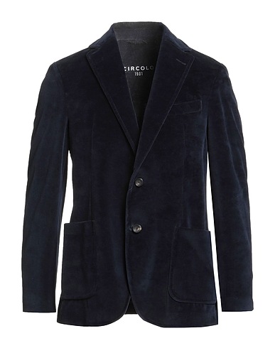CIRCOLO 1901 Blazer Midnight blue 80% Cotton, 20% Polyester