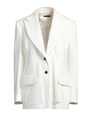 TOM FORD Blazer White 100% Cotton