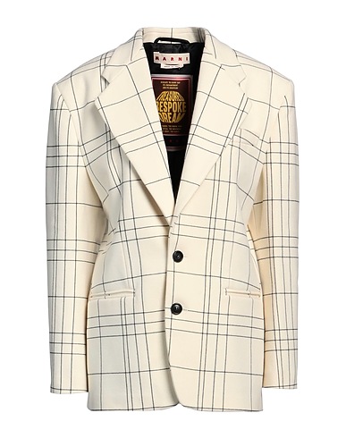 MARNI Blazer Cream 100% Virgin Wool