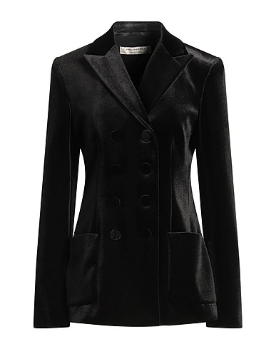 PHILOSOPHY di LORENZO SERAFINI Blazer Black 93% Polyester, 7% Elastane, Viscose, Cotton