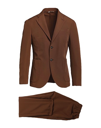 I SARTI Suits Brown 95% Polyester, 5% Elastane