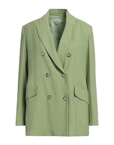 ANTONELLI Blazer Light green 73% Viscose, 27% Linen