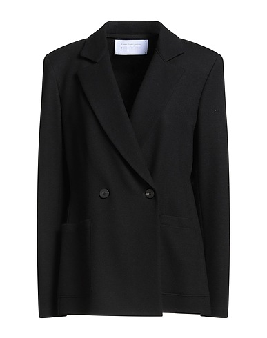 HARRIS WHARF LONDON Americana Negro 100% Lana Virgen