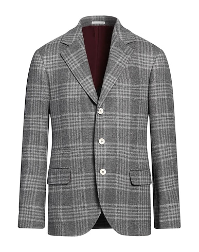 BRUNELLO CUCINELLI Blazer Lead 80% Wool, 16% Silk, 4% Cashmere