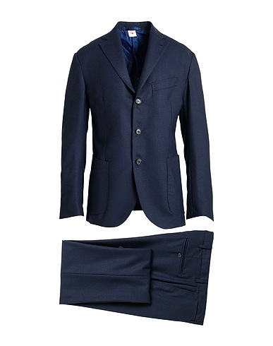 LUIGI BORRELLI NAPOLI Suits Navy 100% Virgin Wool