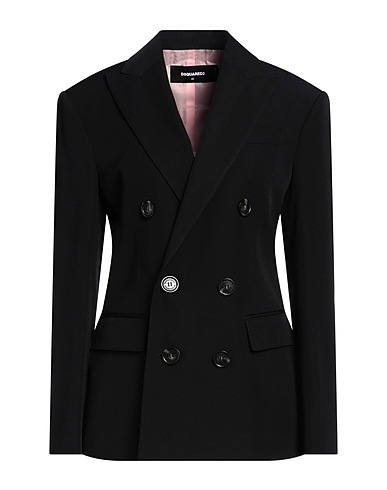 DSQUARED2 Blazer Black 100% Virgin Wool