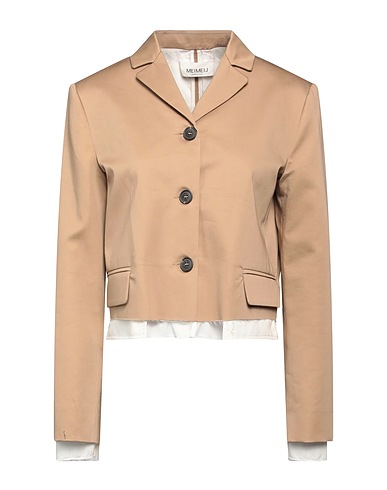 MEIMEIJ Blazer Khaki 98% Cotton, 2% Elastane