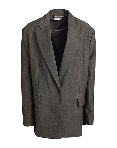 TOPSHOP Jackett Khaki 76% Polyester, 17% Viskose, 7% Elastan