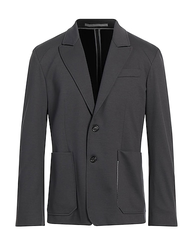 PAOLO PECORA Blazer PIOMBO 53% Viscose, 40% Polyamide, 7% Elastane