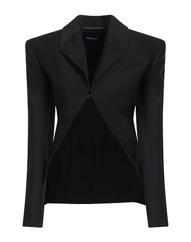 MUGLER Blazer 76% Viscose, 24% Virgin Wool