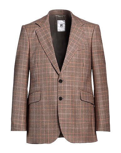 PT Torino Blazer Brown 100% Virgin Wool