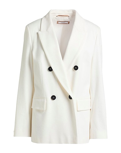 PESERICO Veste Blanc 66% Coton, 34% Laine vierge