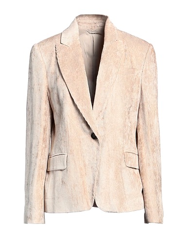 BRUNELLO CUCINELLI Blazer Beige 100% Viscose, Brass