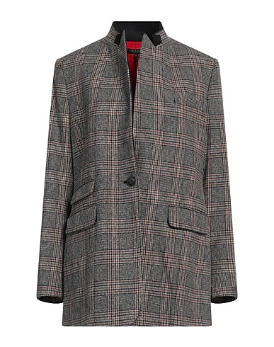 RAG & BONE Blazer Black 100% Cotton, Wool, Polyester