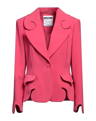 MOSCHINO Giacca COUTURE Fucsia 89% Poliestere, 11% Poliuretano