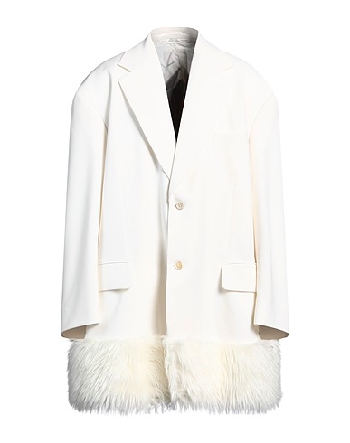 COMME des GARÇONS SUITS AND CO-ORDS Off white 55% Polyester, 45% Wool
