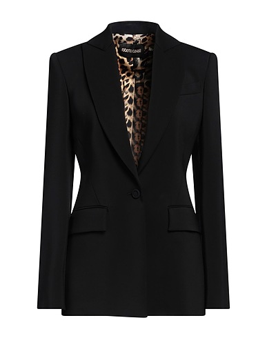 ROBERTO CAVALLI Blazer Black 100% Polyester