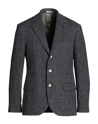 BRUNELLO CUCINELLI Blazer Navy blue 80% Wool, 16% Silk, 4% Cashmere