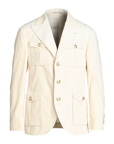 BRUNELLO CUCINELLI Blazer Ivory 100% Cotton