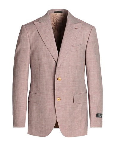 PAL ZILERI Blazer Burgundy 75% Wool, 25% Linen