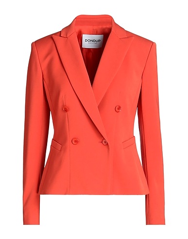 DONDUP Blazer Orange 47% Polyamide, 42% Cotton, 11% Elastane