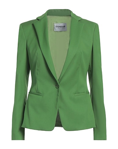 DONDUP Blazer Green 99% Virgin Wool, 1% Elastane