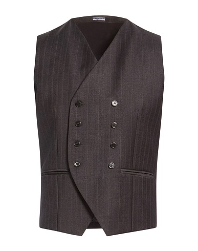 GREY DANIELE ALESSANDRINI Suit vest Grey 75% Polyester, 25% Viscose