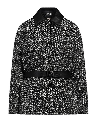 MAJE Jacket Black 33% Cotton, 28% Wool, 18% Polyester, 17% Acrylic, 4% Other Fibres