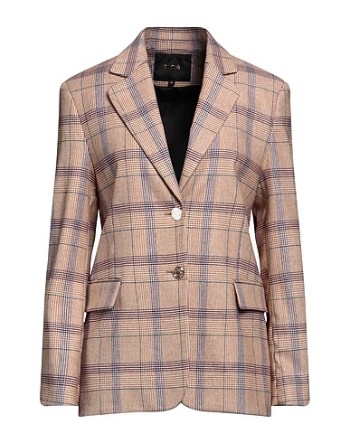 MAJE Blazer Beige 46% Polyester, 22% Acrylic, 14% Wool, 12% Viscose, 6% Other Fibres