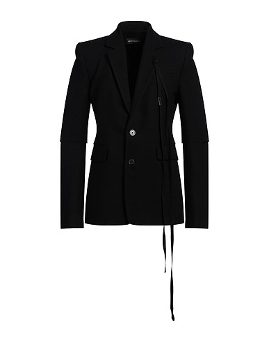 ANN DEMEULEMEESTER Blazer Black 100% Virgin Wool