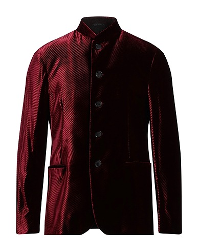 GIORGIO ARMANI Jacket Burgundy 69% Viscose, 31% Cupro
