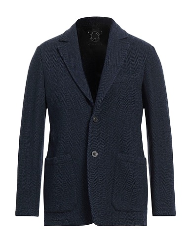 T-JACKET by TONELLO Blazer Navy 80% Virgin Wool, 20% Polyamide