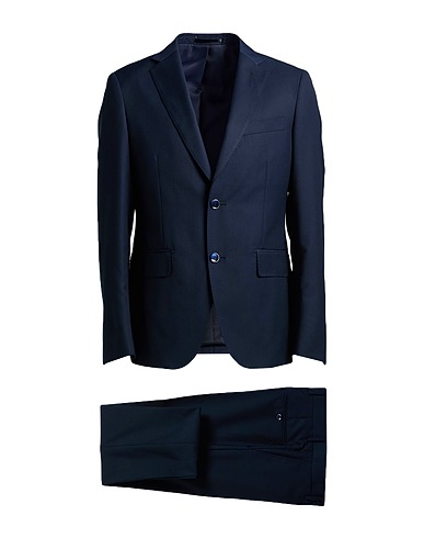 COSTUME NATIONAL Suits Midnight blue 70% Polyester, 30% Viscose