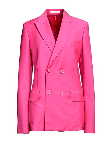 VALENTINO GARAVANI Blazer Fuchsia 60% Mohair wool, 40% Virgin Wool