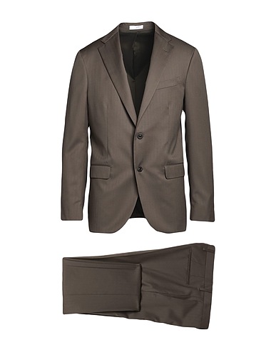 BOGLIOLI Suits Grey 100% Virgin Wool