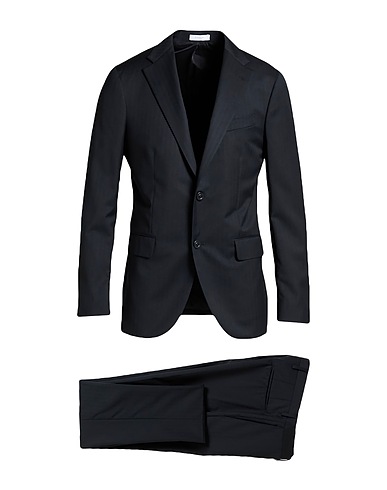 BOGLIOLI Suits Black 100% Virgin Wool