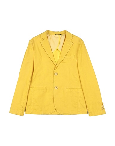 GREAT FUN Blazer Giallo 96% Cotone, 4% Elastan