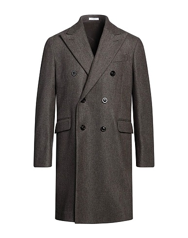 BOGLIOLI Mantel Dunkelbraun 100% Wolle