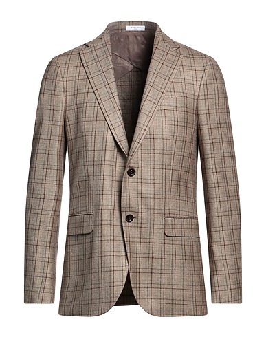 BOGLIOLI テーラードジャケット カーキ ウール 50% / シルク 44% / カシミヤ 6%