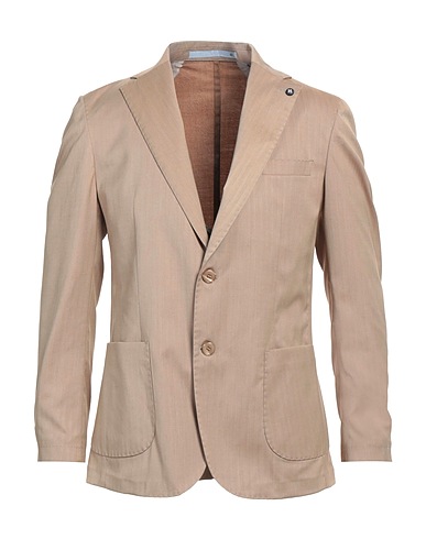 HERMAN & SONS Blazer Beige 83% Polyester, 15% Viscose, 2% Elastane