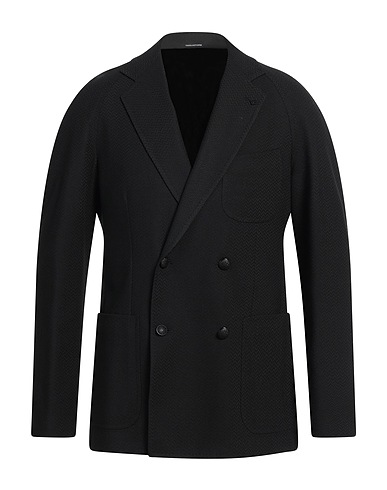 TAGLIATORE Blazer Nero 43% Lana Vergine, 33% Viscosa, 22% Poliestere, 2% Elastan