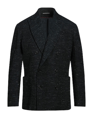 CANALI Blazer Dark green 100% Wool
