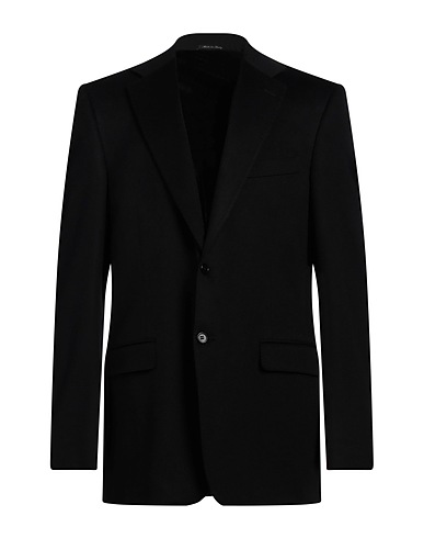 CANALI Blazer Black 85% Wool, 15% Cashmere