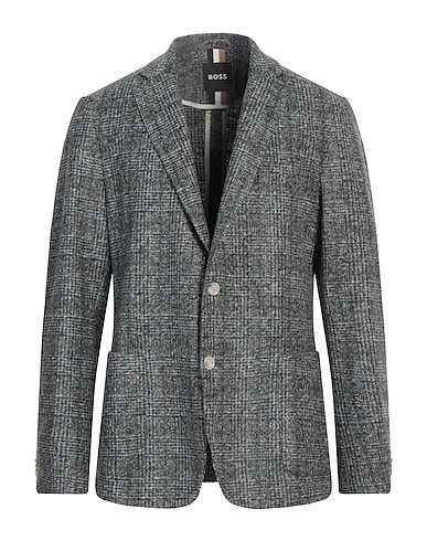 BOSS Blazer Grey 54% Polyacrylic, 24% Wool, 22% Polyester