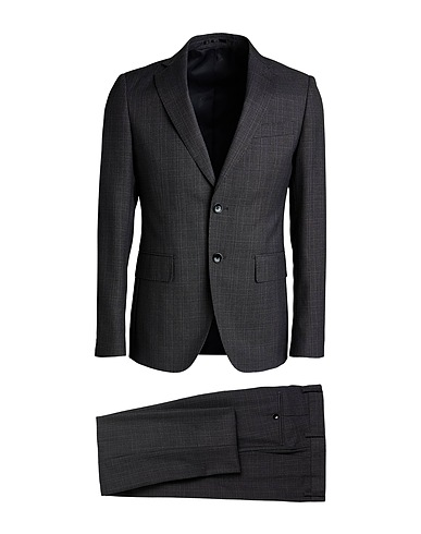 CAVALLI CLASS Suits Charcoal 85% Polyester, 15% Viscose