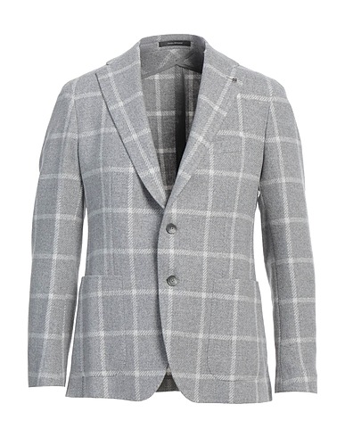 TAGLIATORE Blazer Light grey 70% Wool, 25% Polyamide, 5% Other Fibres