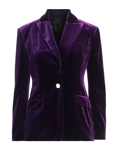 PINKO Blazer Purple 90% Polyester, 10% Elastane