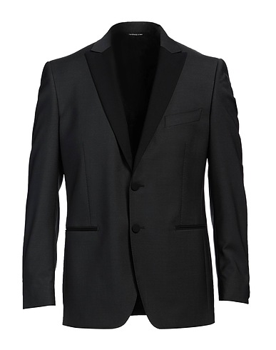 TONELLO Blazer Black 84% Virgin Wool, 15% Mohair wool, 1% Elastane