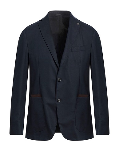ANGELO NARDELLI Blazer Navy 53% Virgin Wool, 44% Polyamide, 3% Elastane