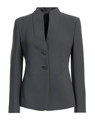 EMPORIO ARMANI Blazer Grey 50% Viscose, 47% Acetate, 3% Elastane, Polyester